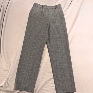 Gray Plaids Checkered Women’sPants